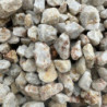 Gravier quartz blanc beige