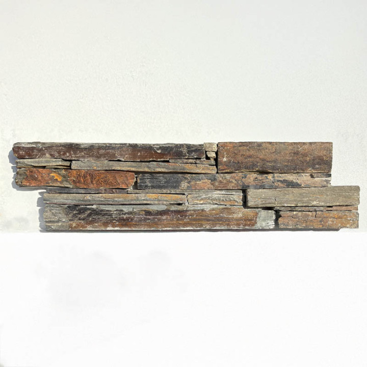 Pierre de parement effet rouillé Isle