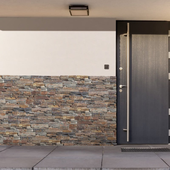 pierre de parement effet rouille