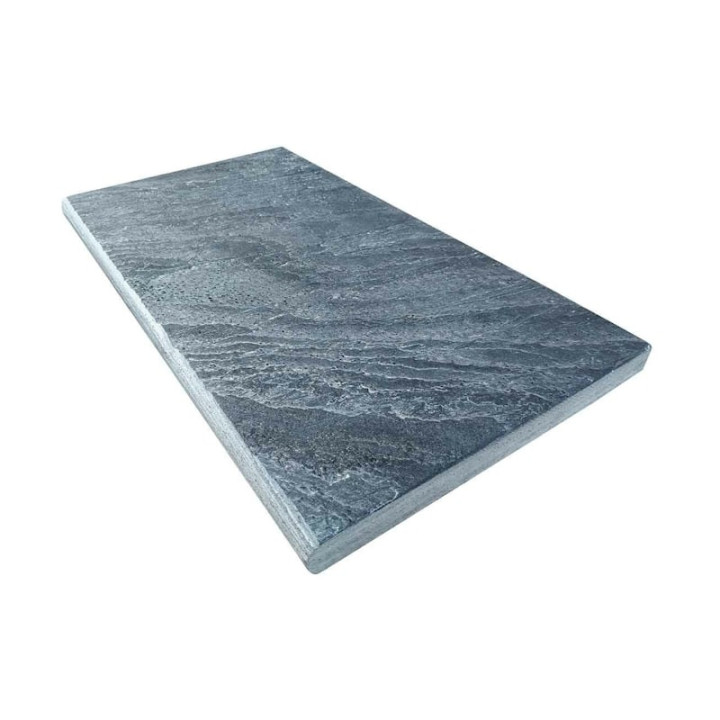 Margelle en ardoise grise