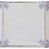 Carreaux de Delft unis 4 motifs