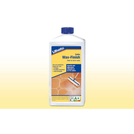 Vitrificateur protecteur pour terre cuite - Lithofin Cotto Wax-Finish