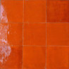 Zellige orange pétillant
