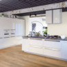 Parquet contrecollé chêne à la Française cuisine