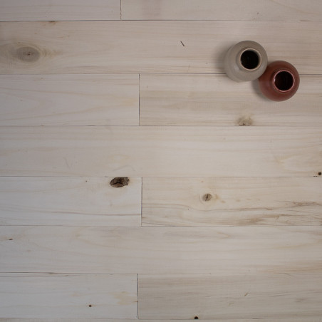 Parquet en peuplier massif Campagne