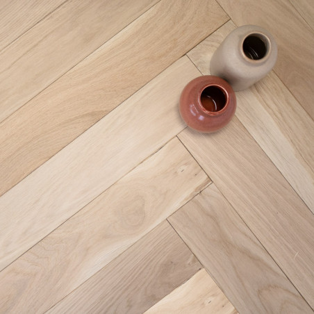 Parquet Bâton rompu chêne massif Campagne