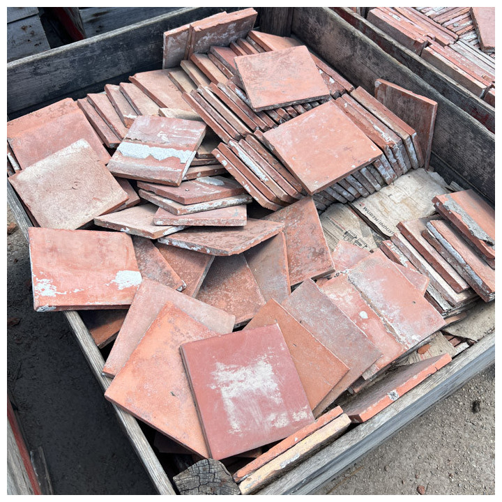 Tomette ancienne de récupération