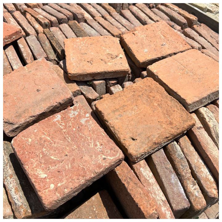 Tomette ancienne de récupération