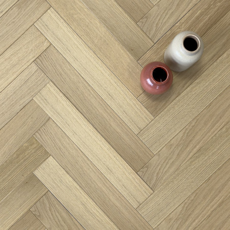 Parquet Bâton rompu chêne massif Premier choix