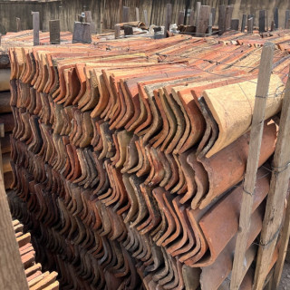 Tuiles anciennes de récupération