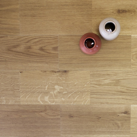 Parquet contrecollé abouté chêne Campagne