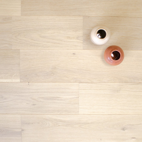 Parquet contrecollé abouté chêne Rustique