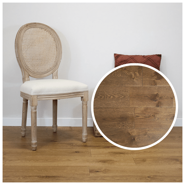 parquet contrecollé campagne ambré