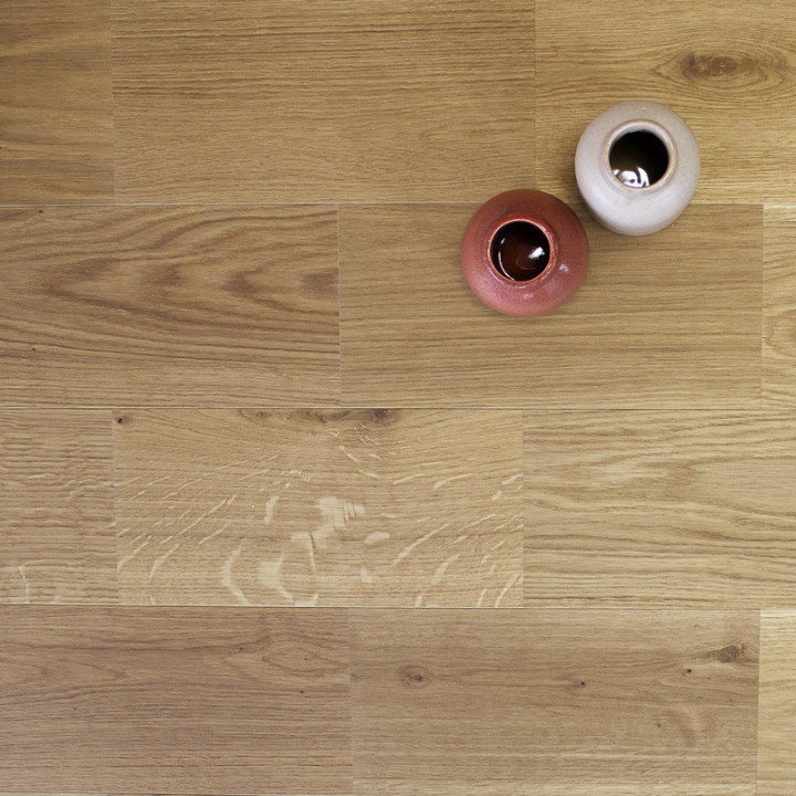 parquet campagne en chêne contrecollé lames aboutées brun clair