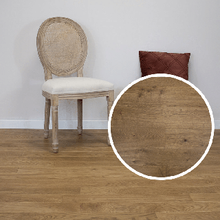 parquet contrecollé rustique ambré
