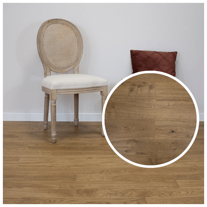 parquet contrecollé rustique ambré