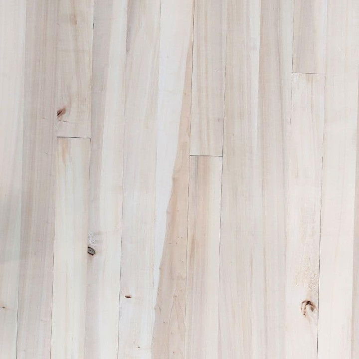Parquet en peuplier massif MIX