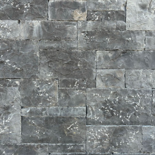 pierre de parement rectifie anthracite