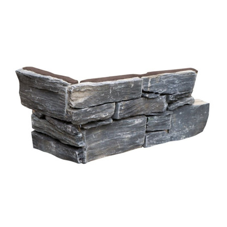 Angle de parement gris Vesuvio