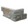 angle de pierre de parement quartzite muraille