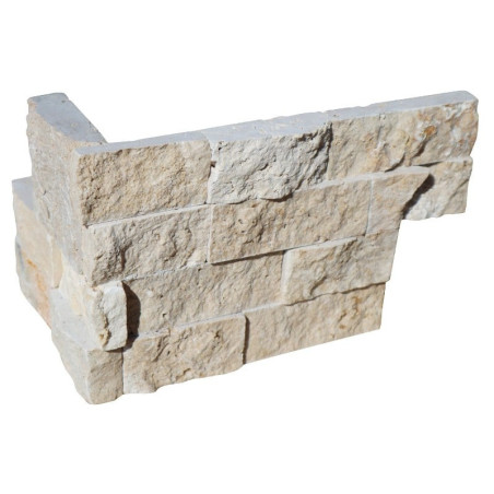 Angle pierre de parement naturelle Doric