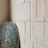 Bejmat naturel carreaux au mur avec décoration