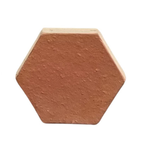 Tomettes hexagonales texturées 18x16