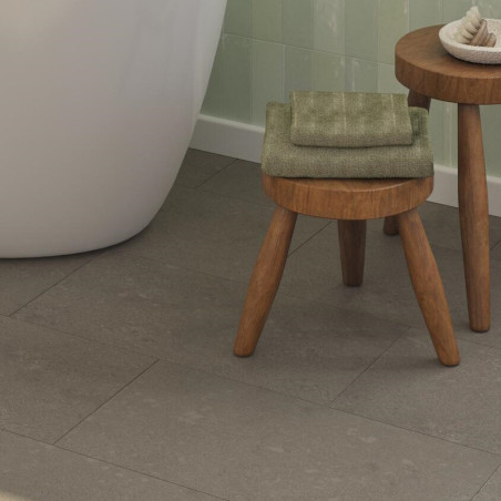 Dalles PVC clipsables Tarkett iD Click Ultimate – Polished Concrete INDIUM - Finition Minéral