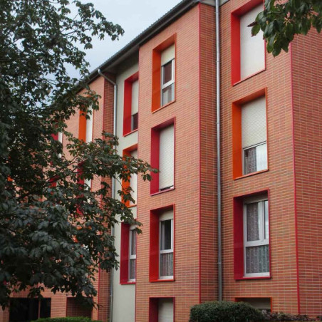 Plaquette en terre cuite naturelle lisse