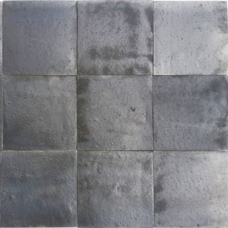 Zellige gris carbone