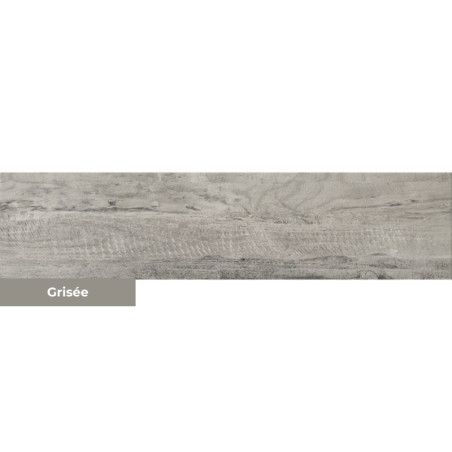 Carrelage extérieur effet parquet