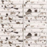 Mosaïque en terrazzo rectangulaire sol & mur