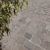 Pavé en grès kandla gris (calibré)