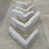 Châine d'angle de parement rustique