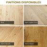 Parquet en chêne massif Givry premier choix largeur 70 mm