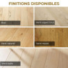 Parquet contrecollé campagne Romanée 3 frises