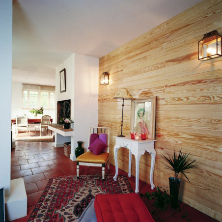 Parquet en pin maritime massif sans nœud