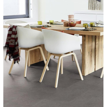 Dalles PVC clipsables Tarkett Elegance Rigid 55 – Polished Concrete STEEL