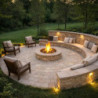 Alpha premium cobbles stone 4 sides cleaved acid tumbled