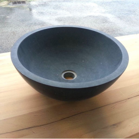Vasque en pierre bleue