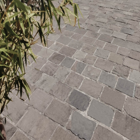 Pavé grès Kandla gris