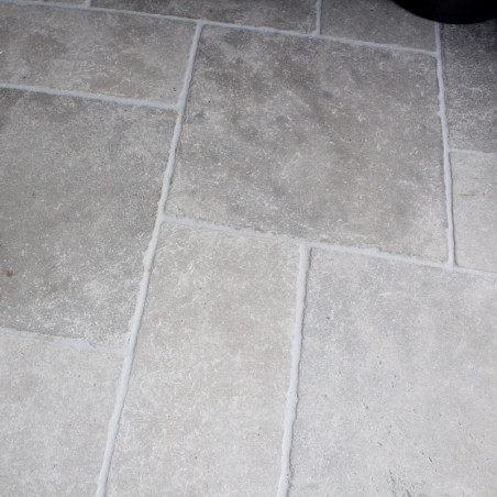 Dallage bâtisse gris vieilli