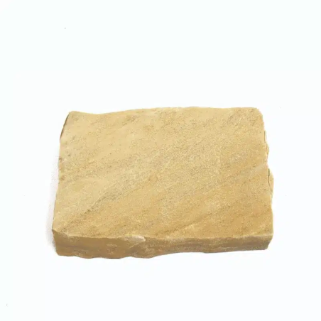 Pavés en pierre quartzite claire