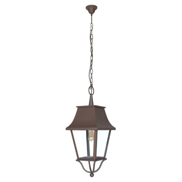 luminaire suspendu quai loire marron