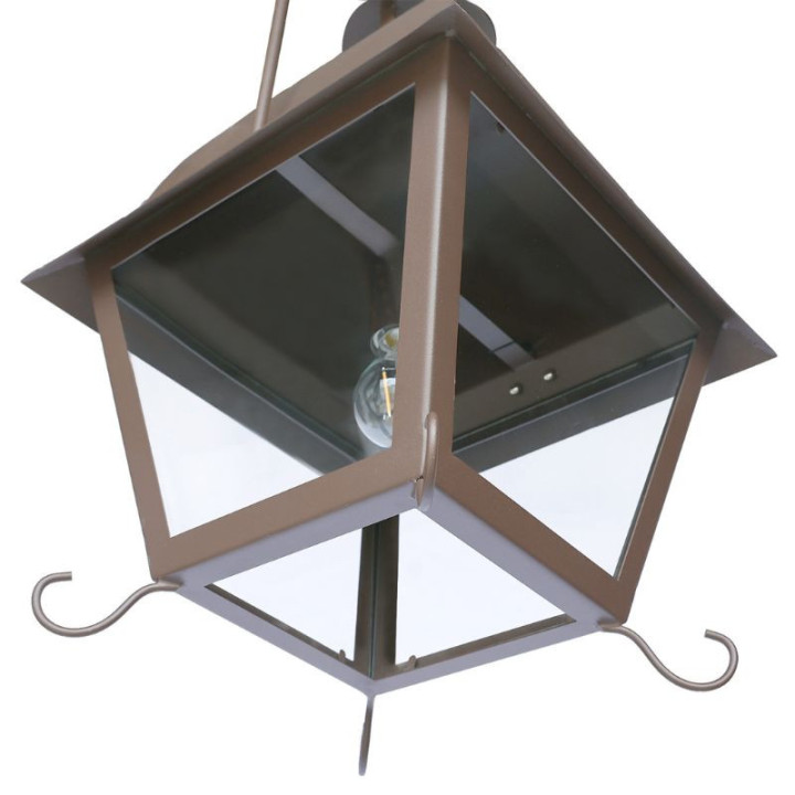 Bas lampe quai seine marron