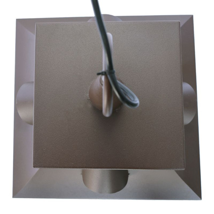 haut de lanterne berrichone marron adapté extérieur