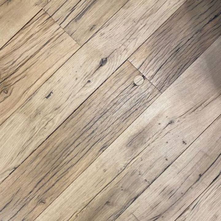 Plancher de wagon en chêne massif