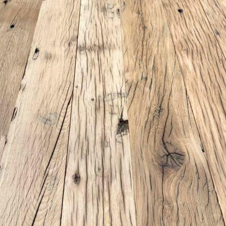 Plancher de wagon en chêne massif