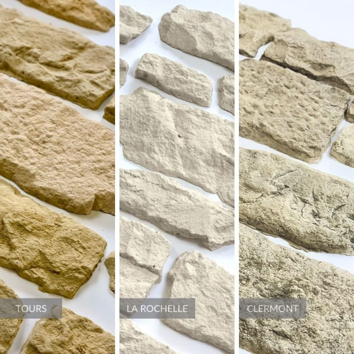 Comparatif parement de mur