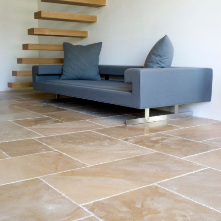 Dallage en pierre de l'Auxerrois